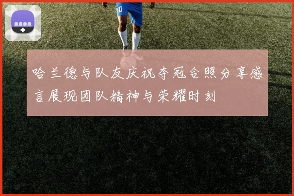 哈兰德与队友庆祝夺冠合照分享感言展现团队精神与荣耀时刻